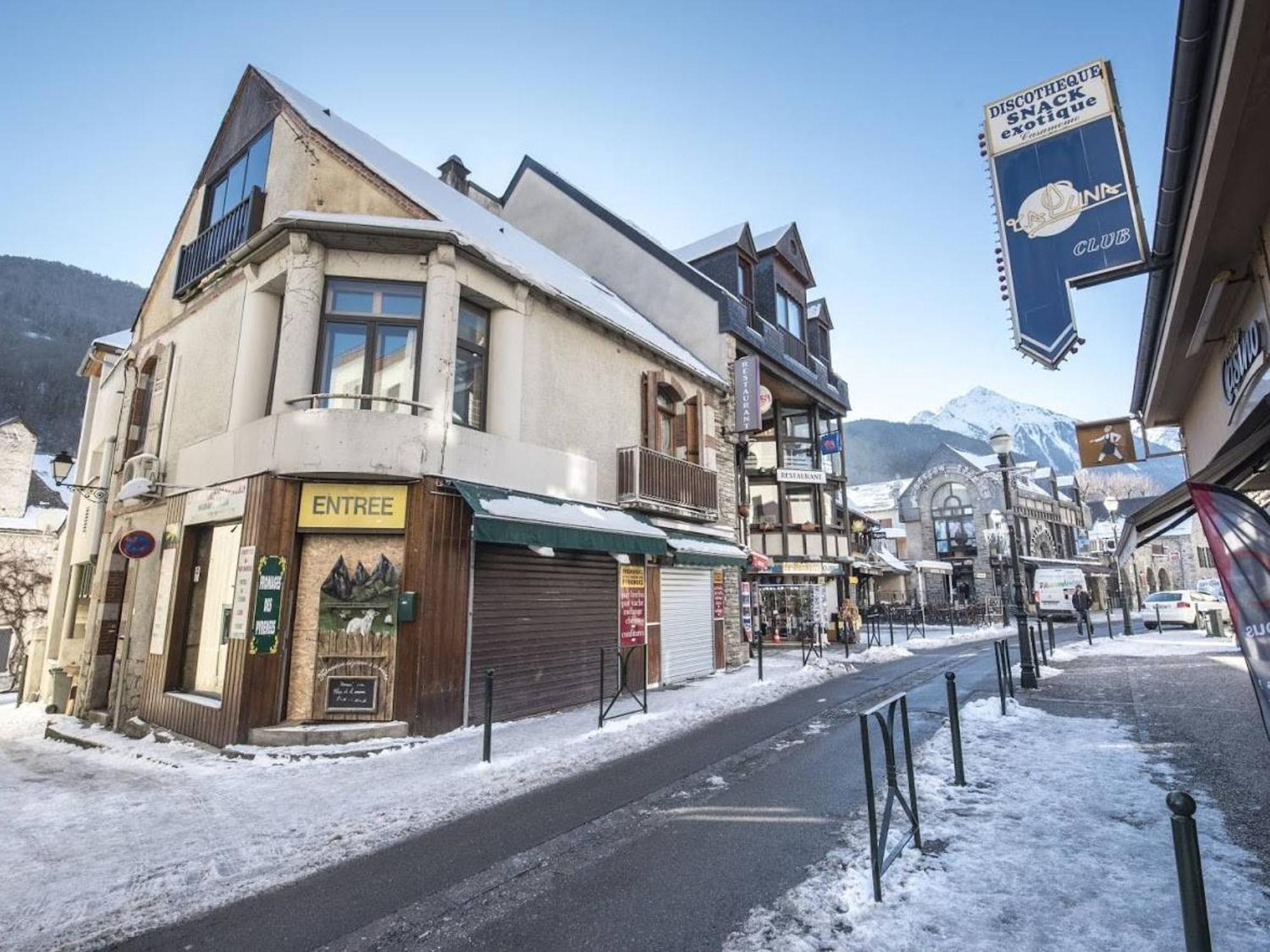 Charmant Studio Cabine 4 Pers. Avec Balcon, Proche Centre Et Thermes A Saint-Lary-Soulan - Fr-1-296-231 Kültér fotó
